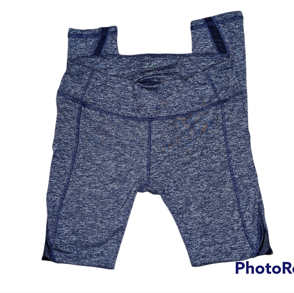 Therapy Blue Ribbon Leggings w/ Mesh Vents Size Large